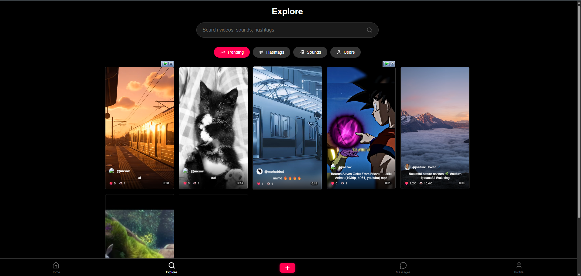 Tiktok-Fullstack-Project